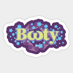 Bωty Stars-n-Stripes Sticker